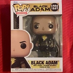 Black Adam Funko pop (NWT)